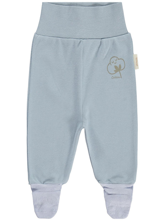 Civil Baby Organik Pamuklu 1-9 Ay Çoraptolon - Mavi