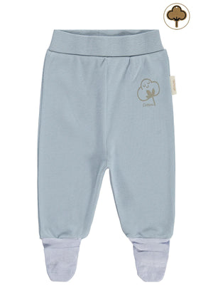 Civil Baby Organik Pamuklu 1-9 Ay Çoraptolon - Mavi