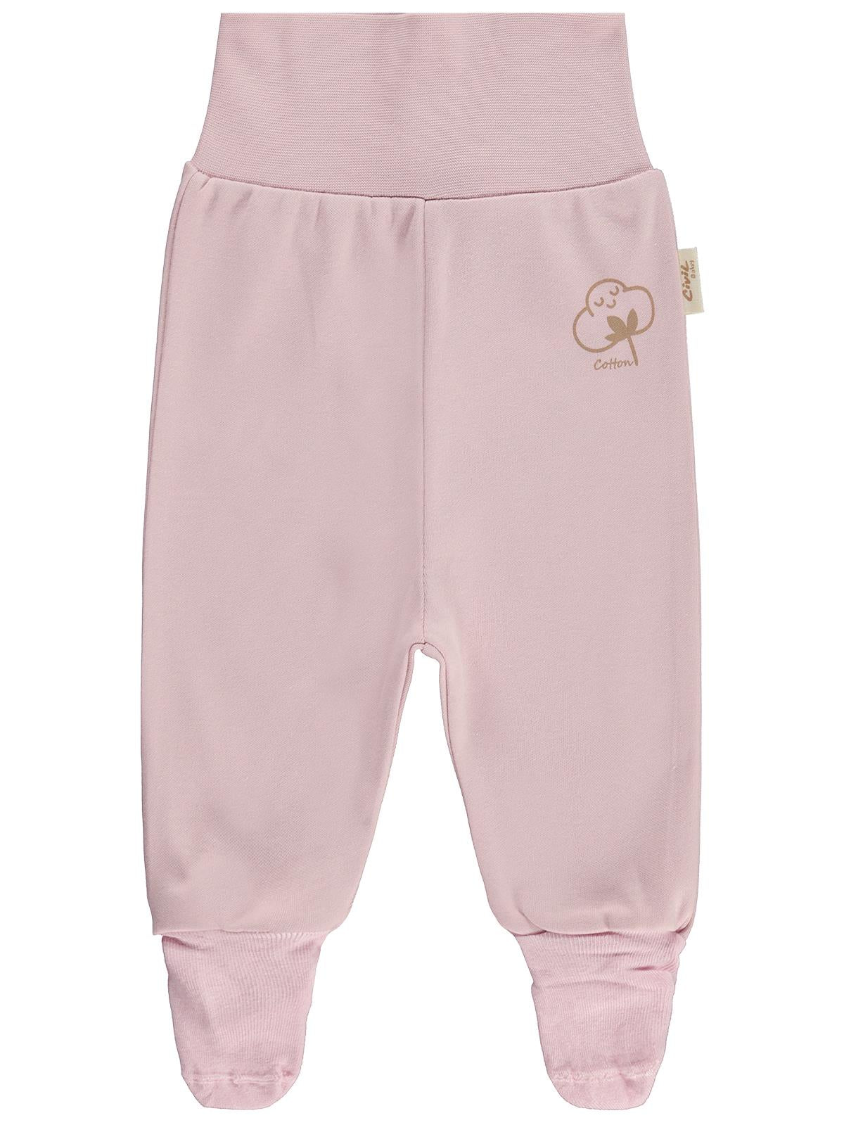 Civil Baby Organik Pamuklu 1-9 Ay Çoraptolon - Mavi