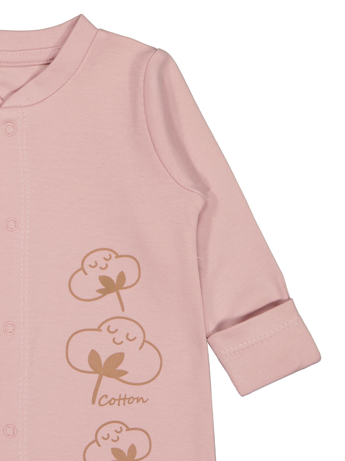 Civil Baby Organik Pamuklu Yenidogan 0-3 Ay Tulum - Mavi