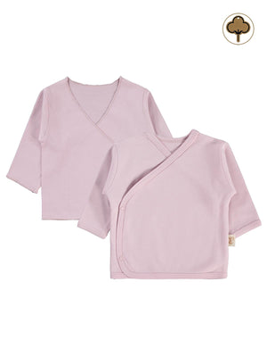 Civil Baby Organik Pamuklu İç Dış Zıbın - Pembe