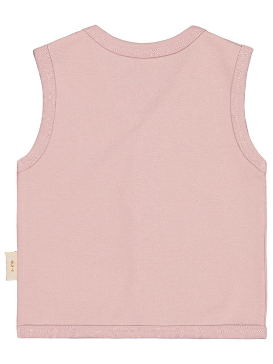 Civil Baby Organik Pamuklu 0-12 Ay Bebe Yelek - Pembe