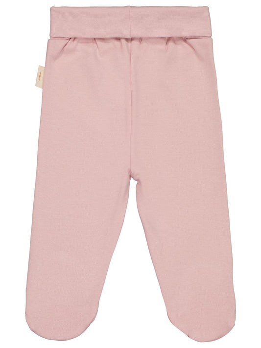 Civil Baby Organik Pamuklu 0-6 Ay Patikli Tek Alt Bebe - Pembe