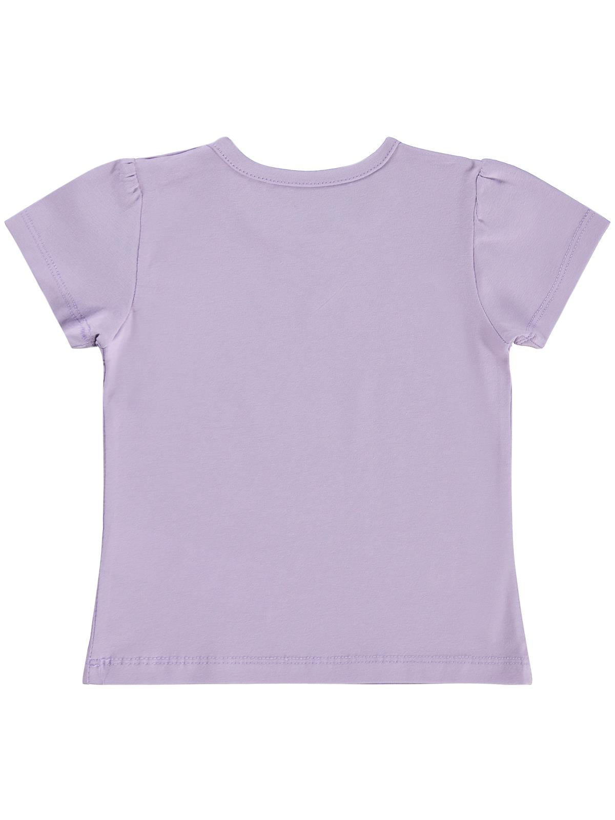 Civil Baby Kız Bebek Tişört 6-18 Ay - Lila