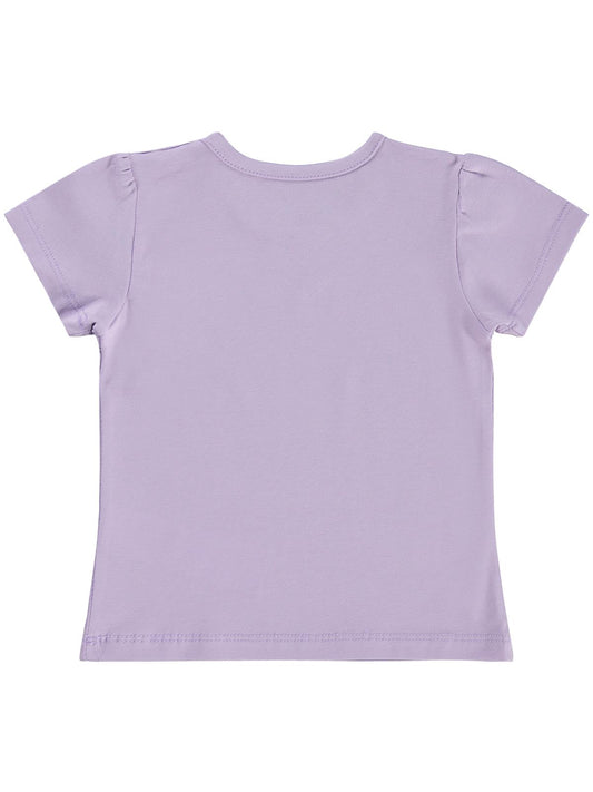 Civil Baby Kız Bebek Tişört 6-18 Ay - Lila