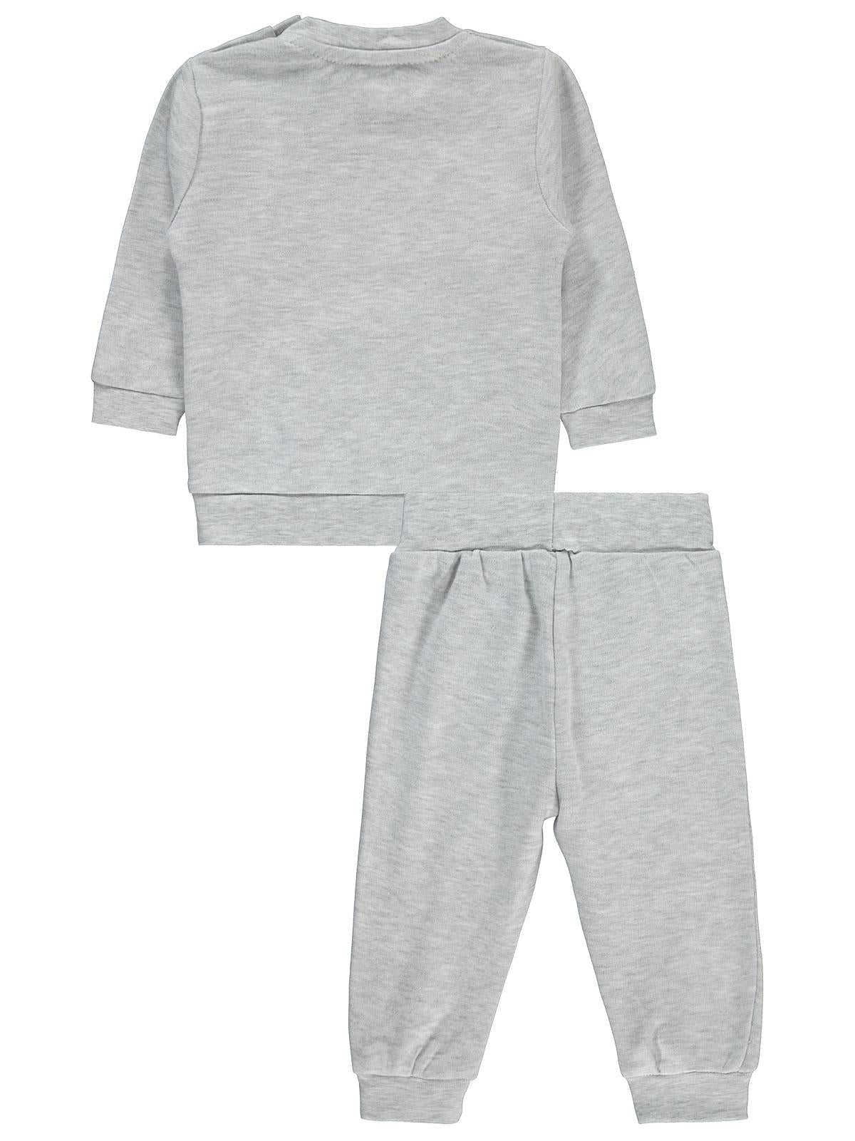 Civil Baby Erkek Bebek Kurbağa Baskılı 6-18 Ay Takım - Sarı