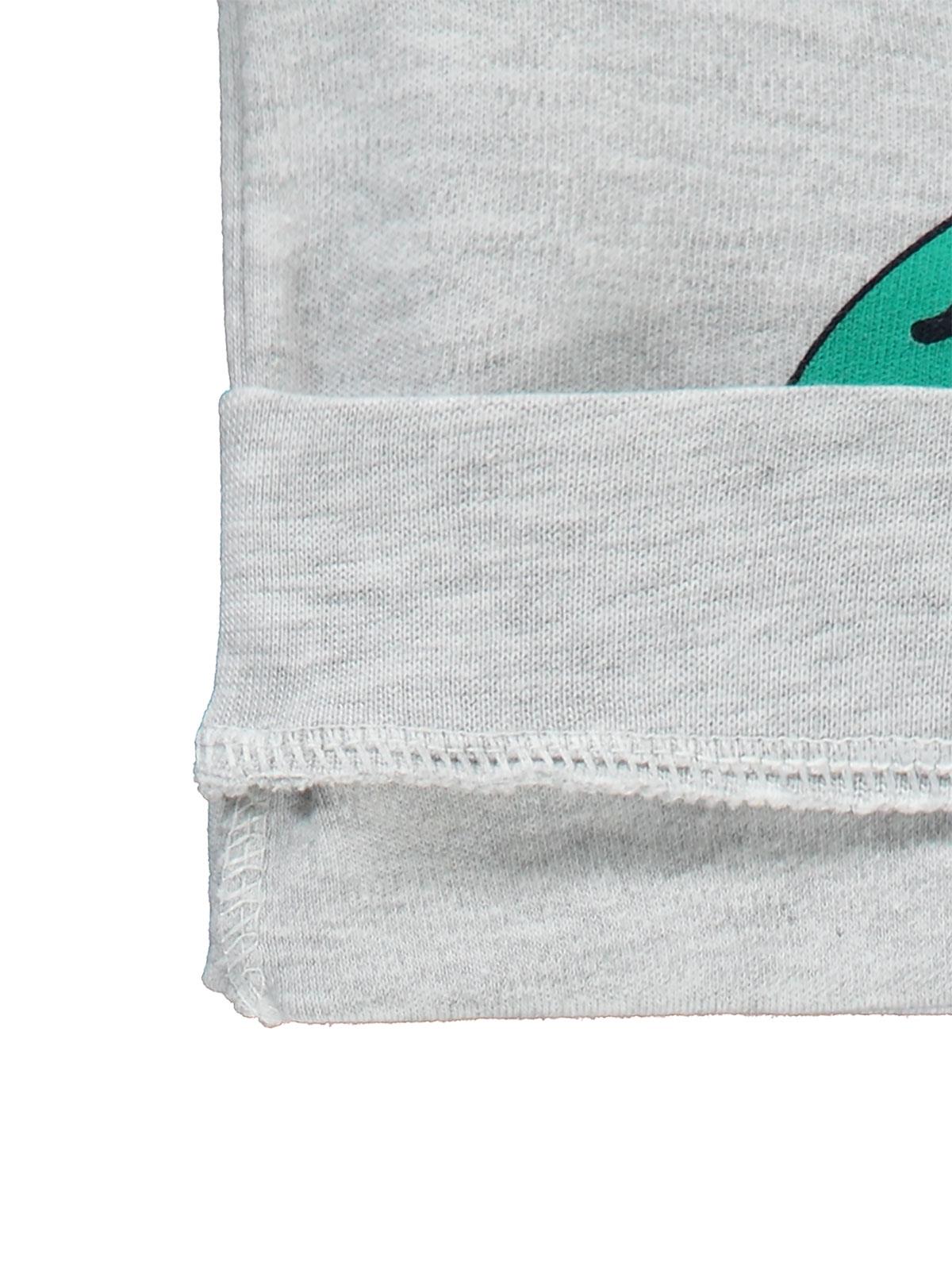 Civil Baby Erkek Bebek Kurbağa Baskılı 6-18 Ay Takım - Sarı