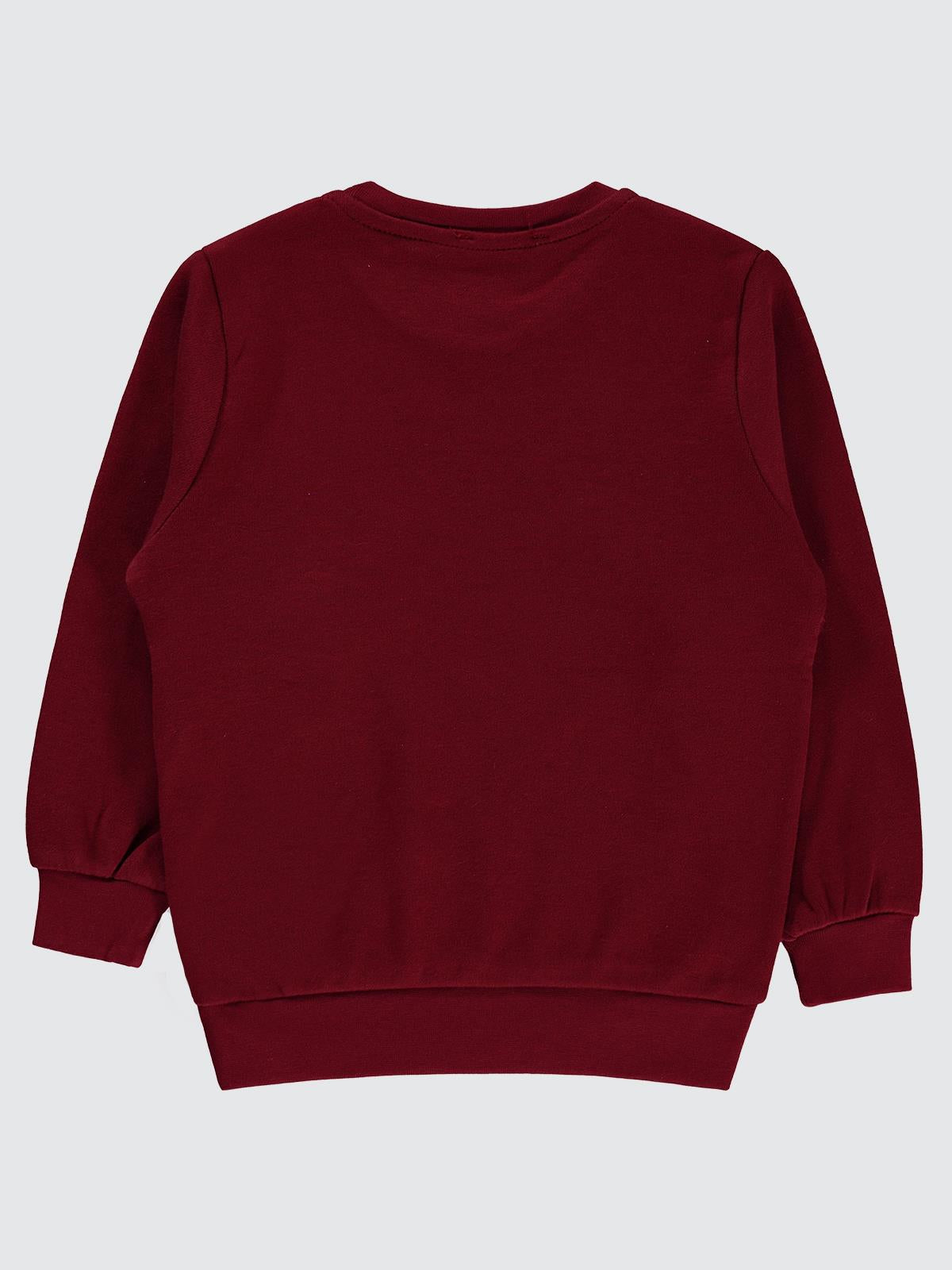 Civil Boys Köpek Baskılı 2-5 Yaş Sweatshirt - Hardal