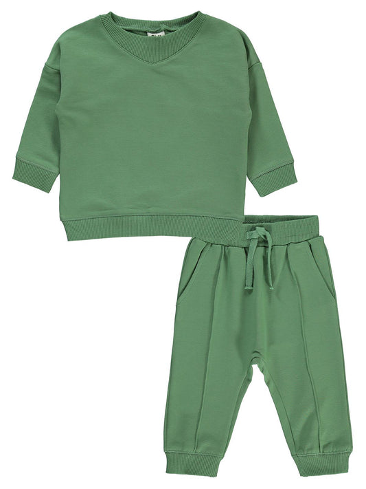 Civil Baby Basic 6-18 Ay Takım - Haki