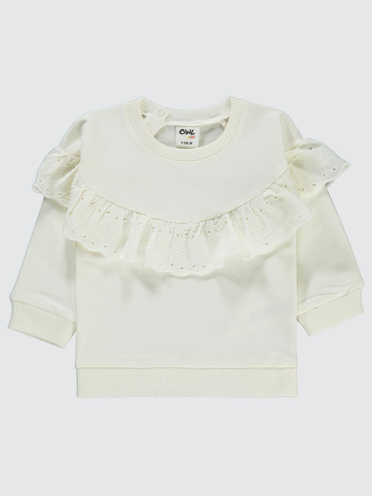 Civil Baby Fistolu 6-18 Ay Sweatshirt - Pembe