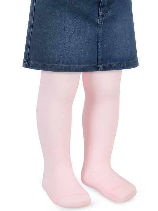 Civil Baby Düz 6- Bebek Kız Külotlu Çorap - Pembe