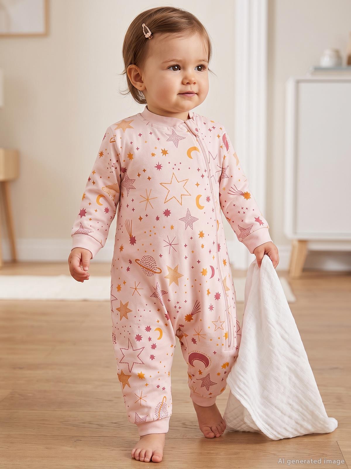 Civil Baby Ay Yıldız Empirme 30 Gr  Uyku Tulumu - Pudra