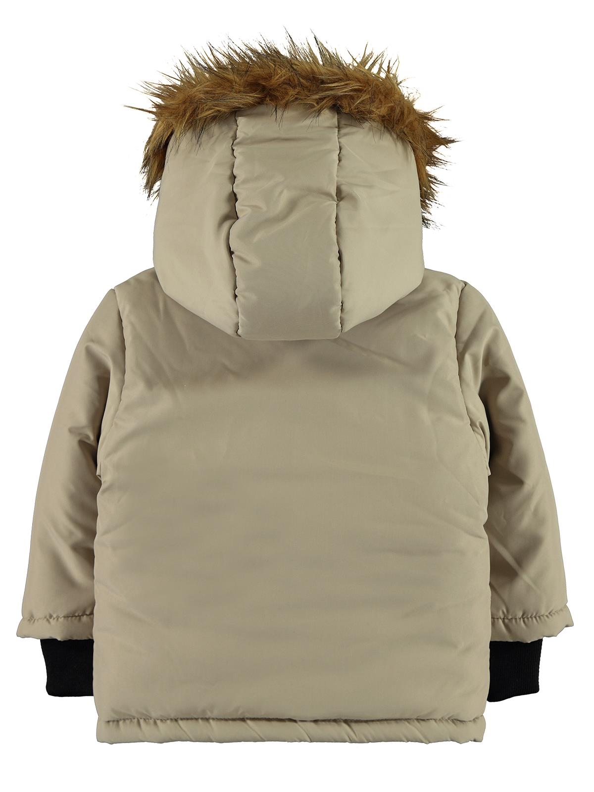 Civil Baby Kürklü 6-18 Ay Mont - Bej