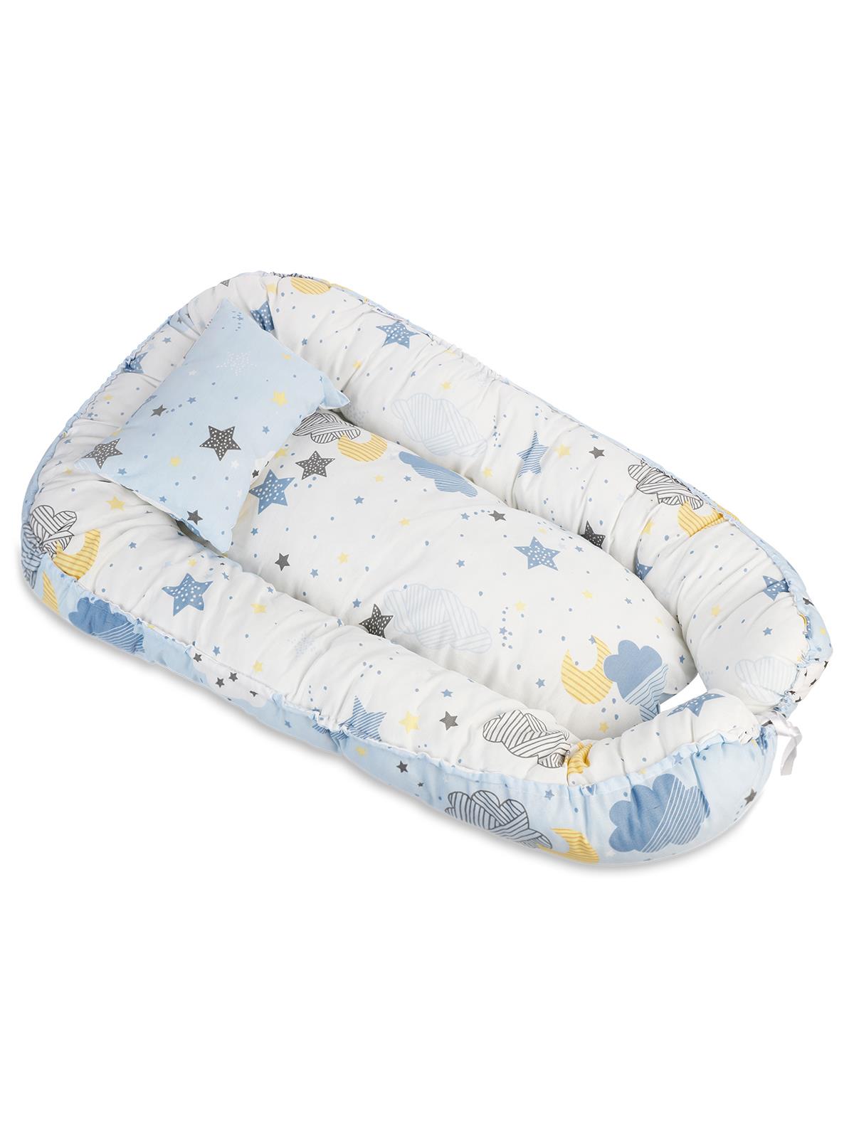 Kujju Büyük Baby Nest - Mavi