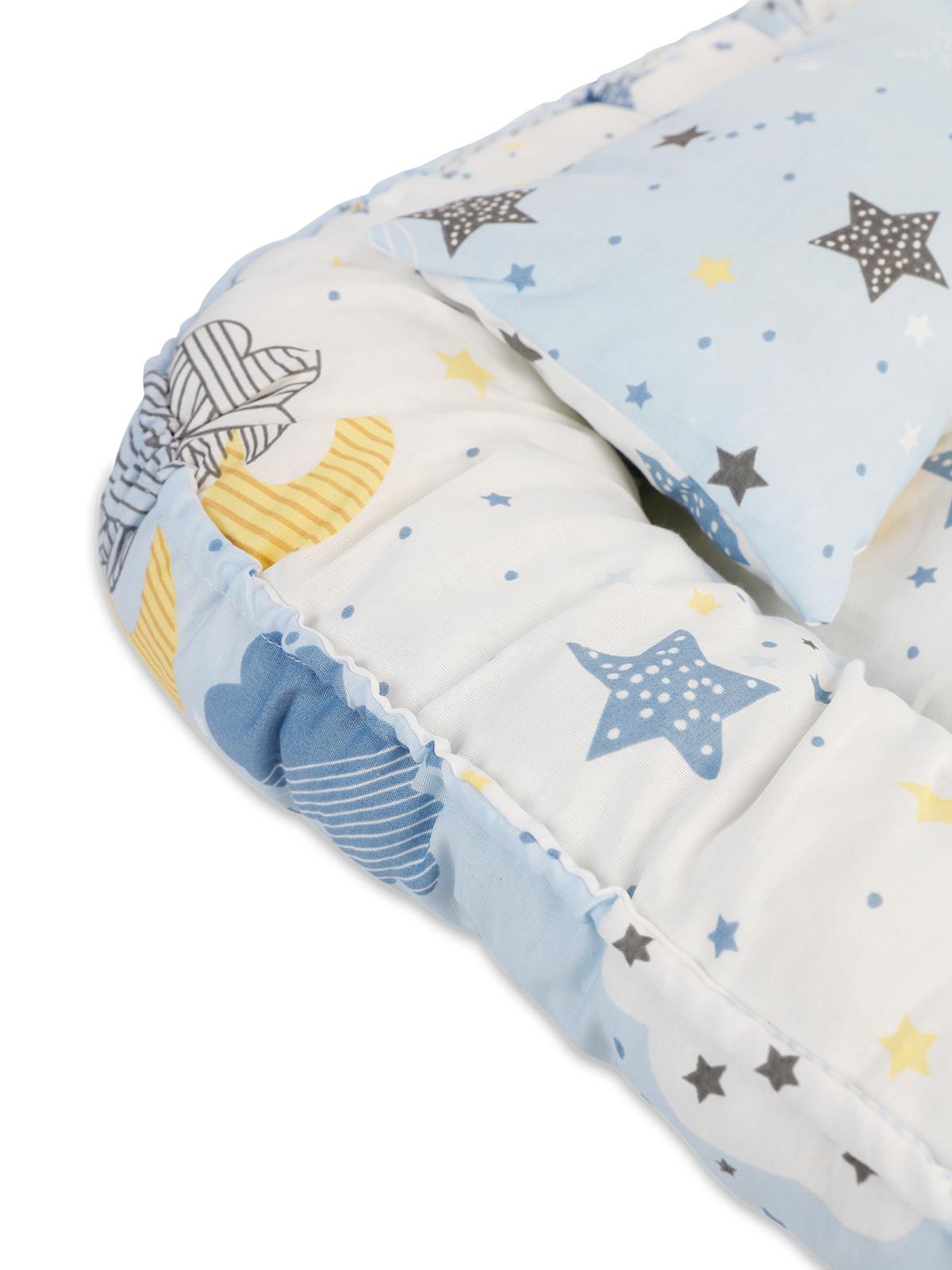 Kujju Büyük Baby Nest - Mavi