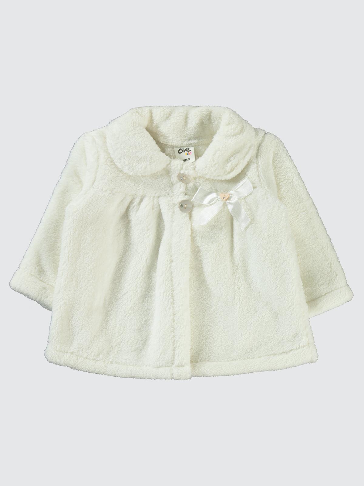 Civil Baby Fiyonklu 6-18 Ay Hırka - Lila