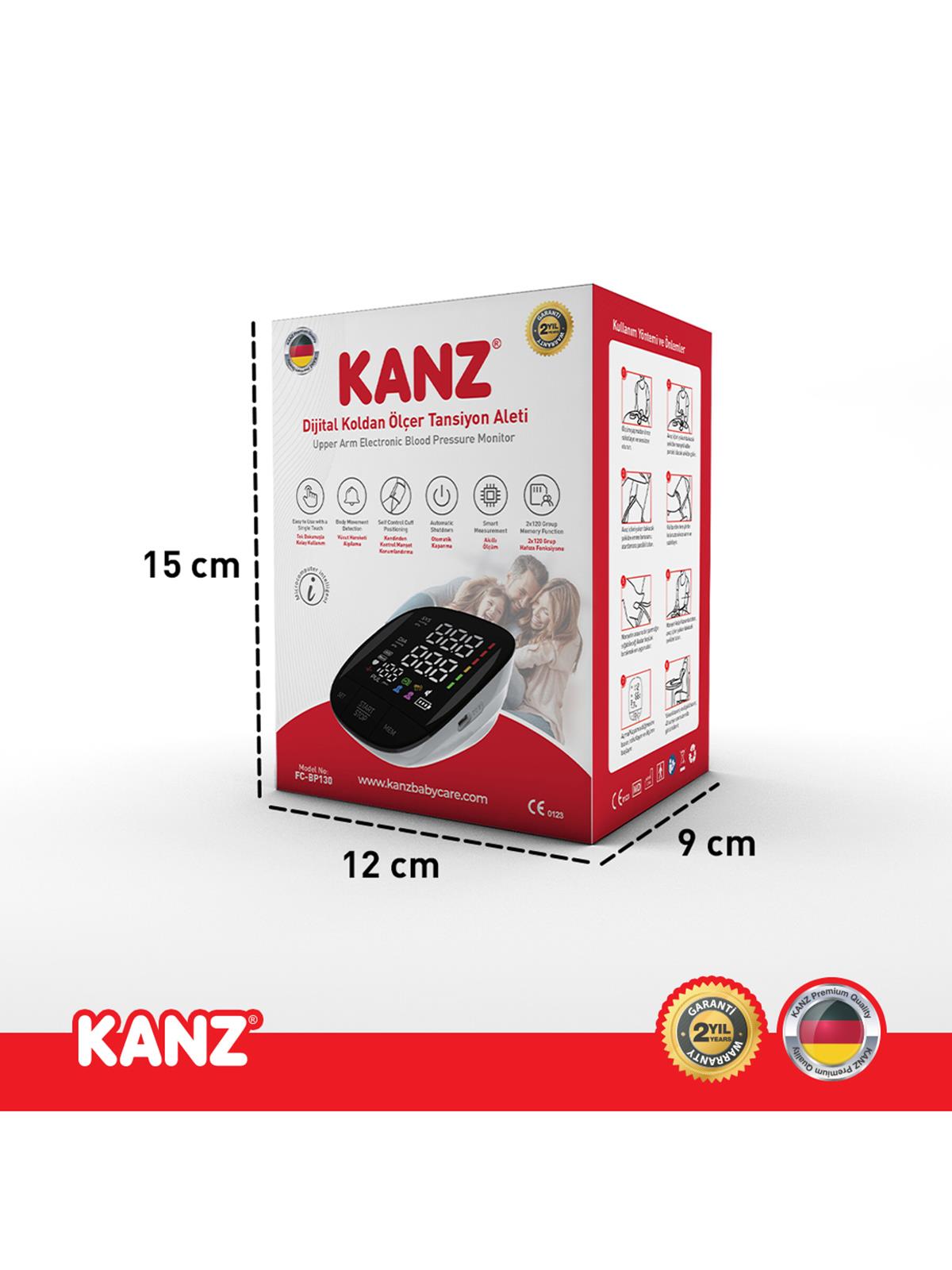 Kanz Dijital Koldan Ölçer Tansiyon Aleti - Standart