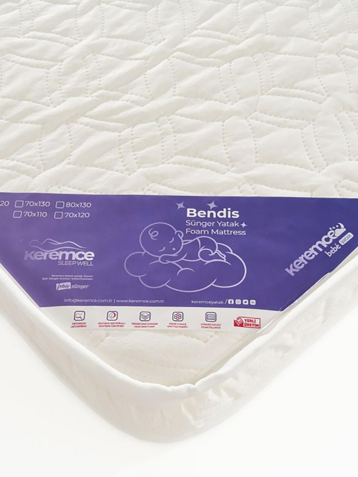 Keremce 12 Cm 60x120 Bendis Sünger Yatak