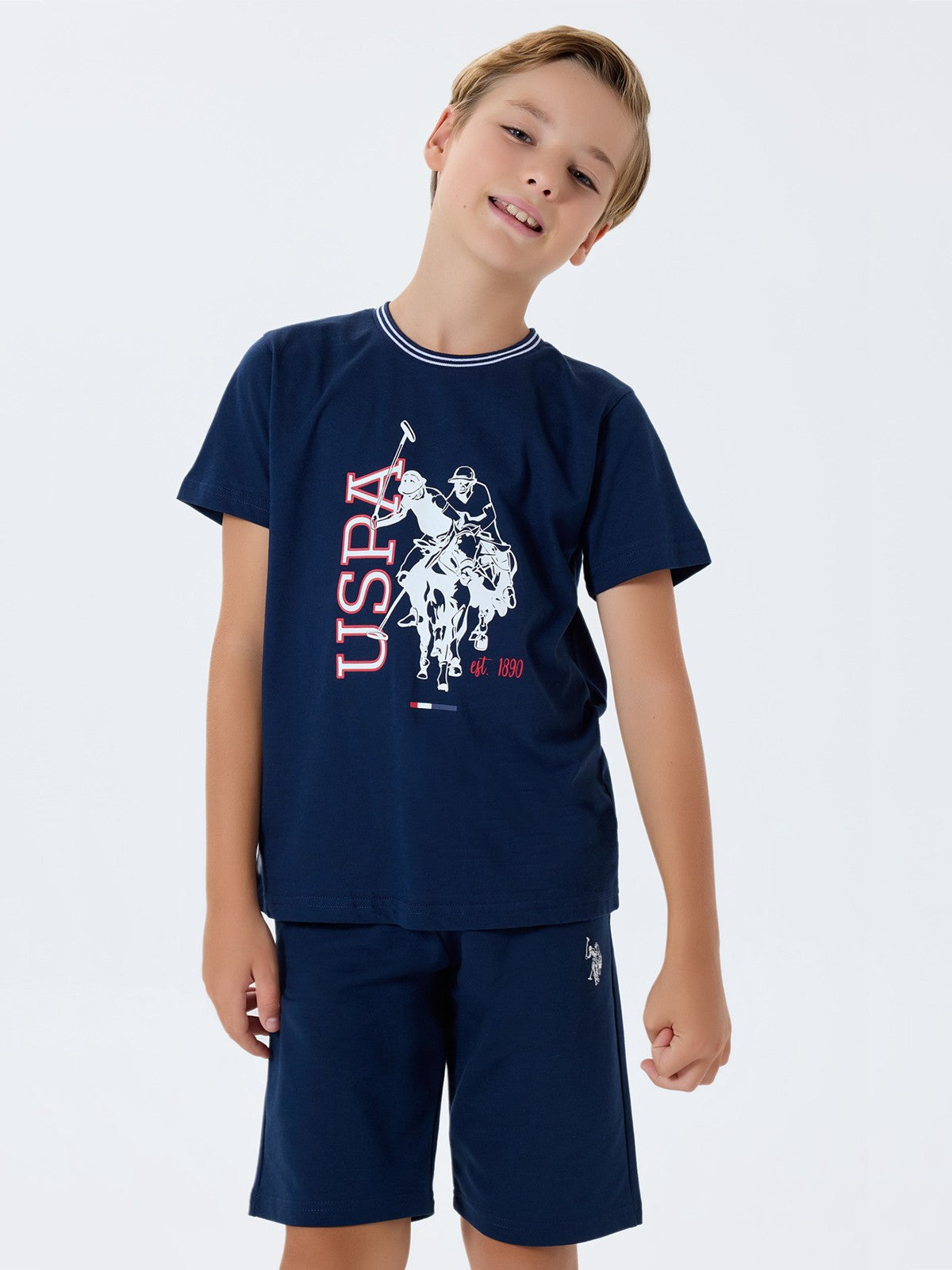 U.S. Polo Assn Kids 4-7 Yaş Takım - Lacivert