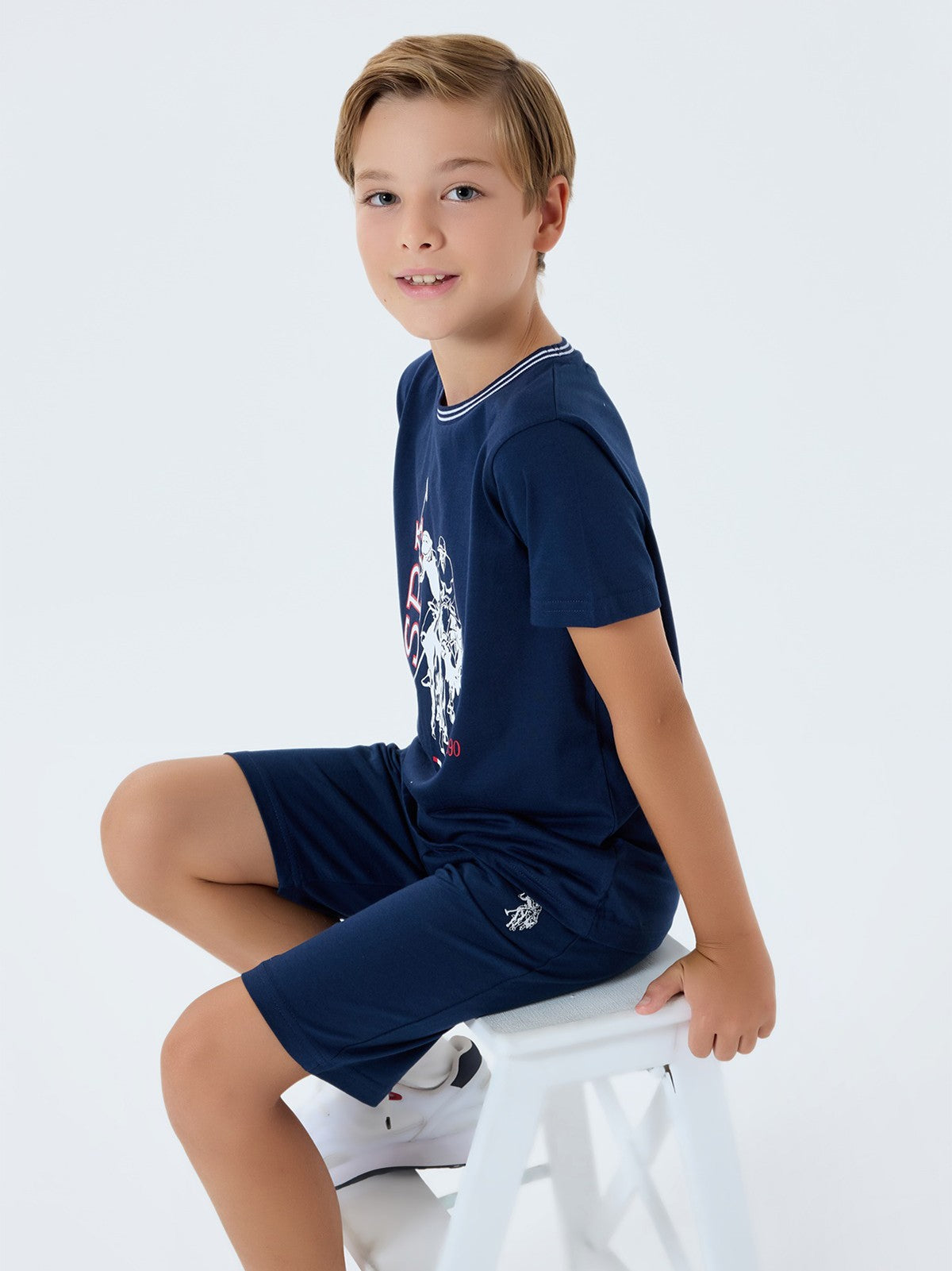 U.S. Polo Assn Kids 4-7 Yaş Takım - Lacivert