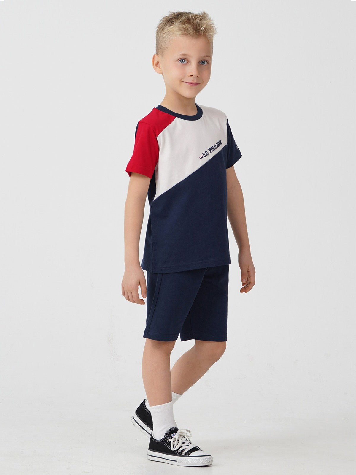 U.S. Polo Assn Kids 4-7 Yaş Takım - Lacivert