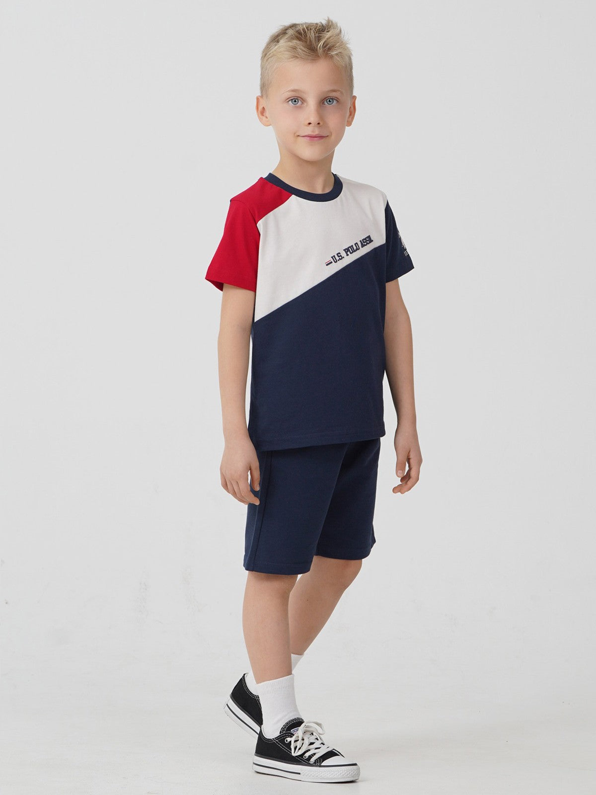 U.S. Polo Assn Kids 4-7 Yaş Takım - Lacivert