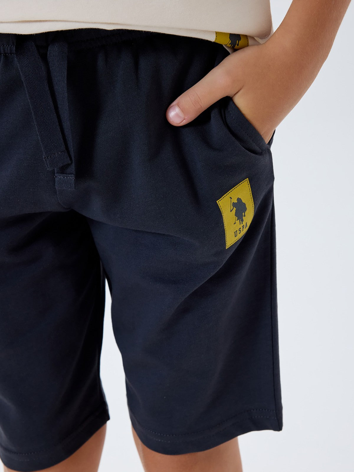 U.S. Polo Assn Kids 4-7 Yaş Takım - Bej