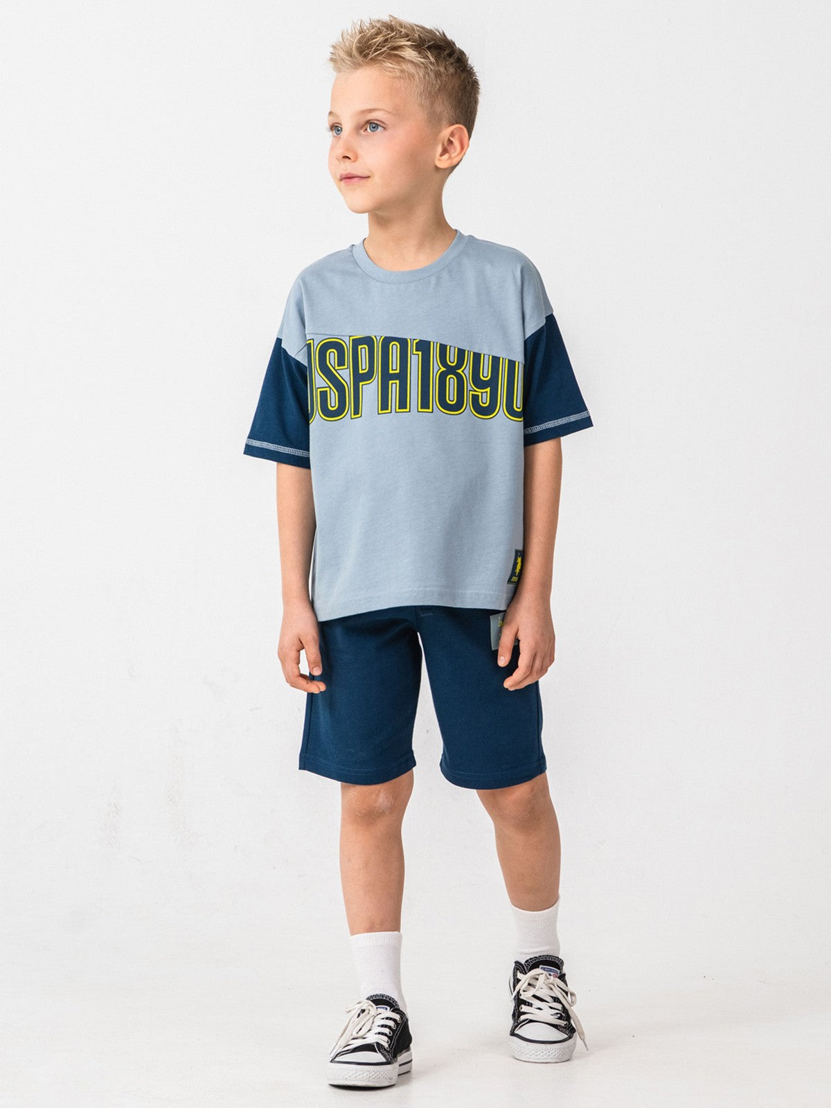 U.S. Polo Assn Kids 9-14 Yaş Takım - Yeşil