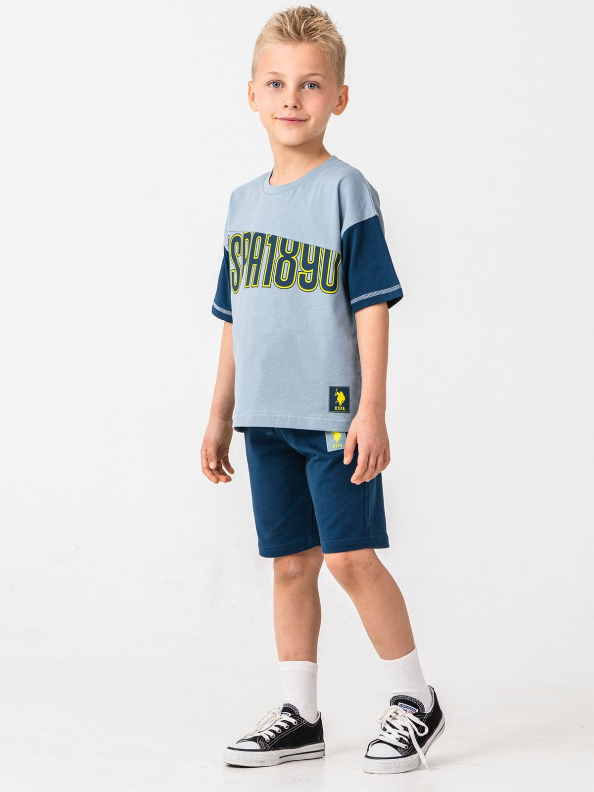 U.S. Polo Assn Kids 9-14 Yaş Takım - Yeşil