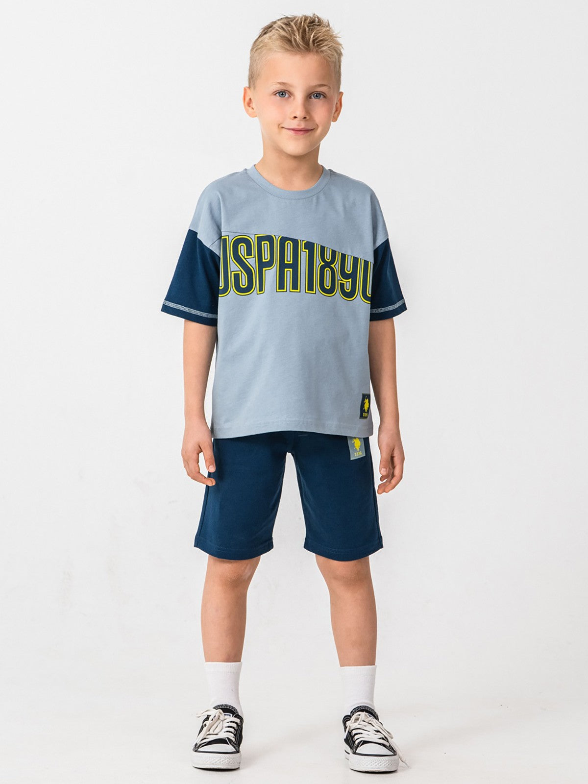 U.S. Polo Assn Kids 9-14 Yaş Takım - Yeşil