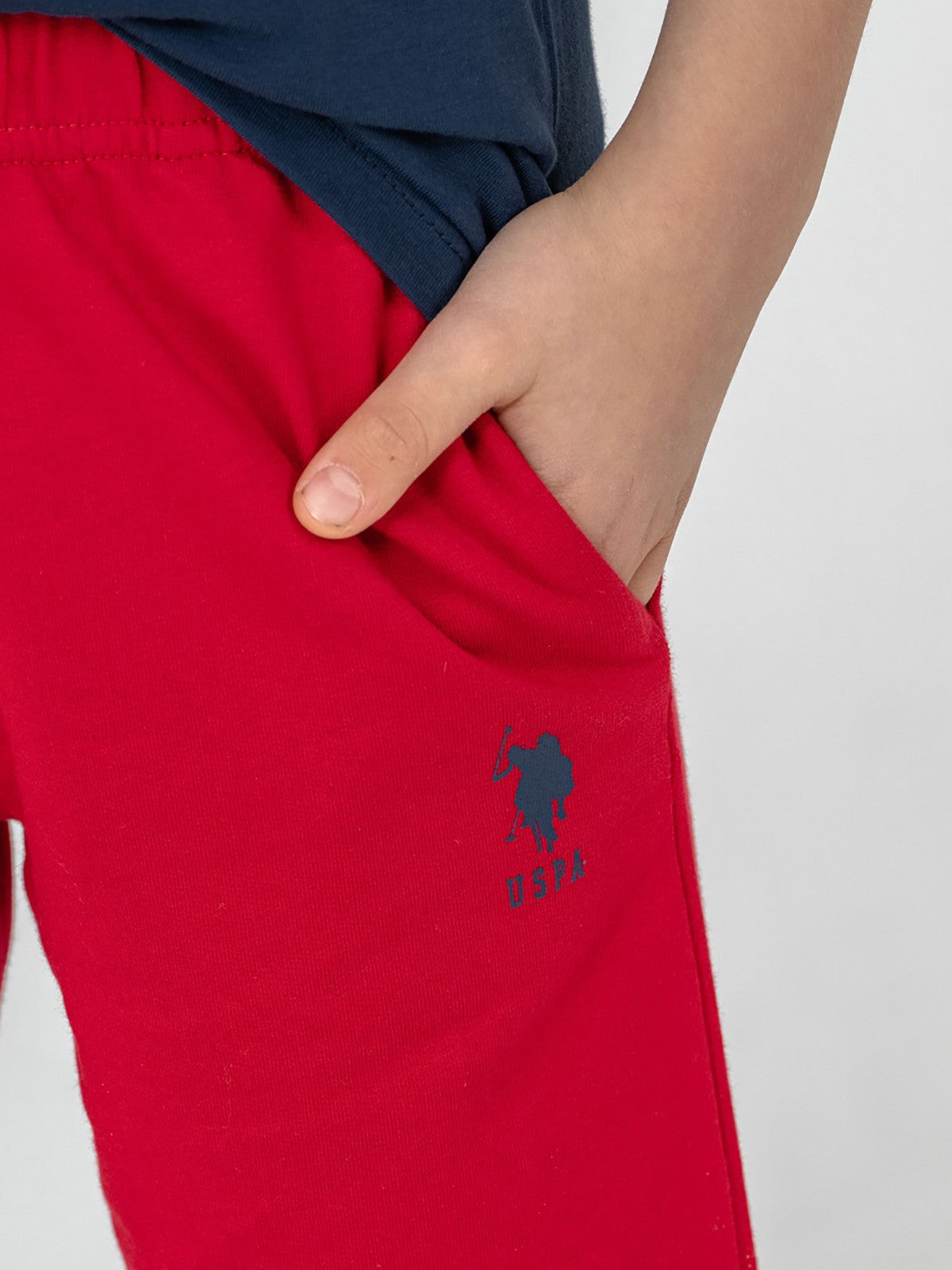 U.S. Polo Assn Kids 4-7 Yaş Takım - Mavi