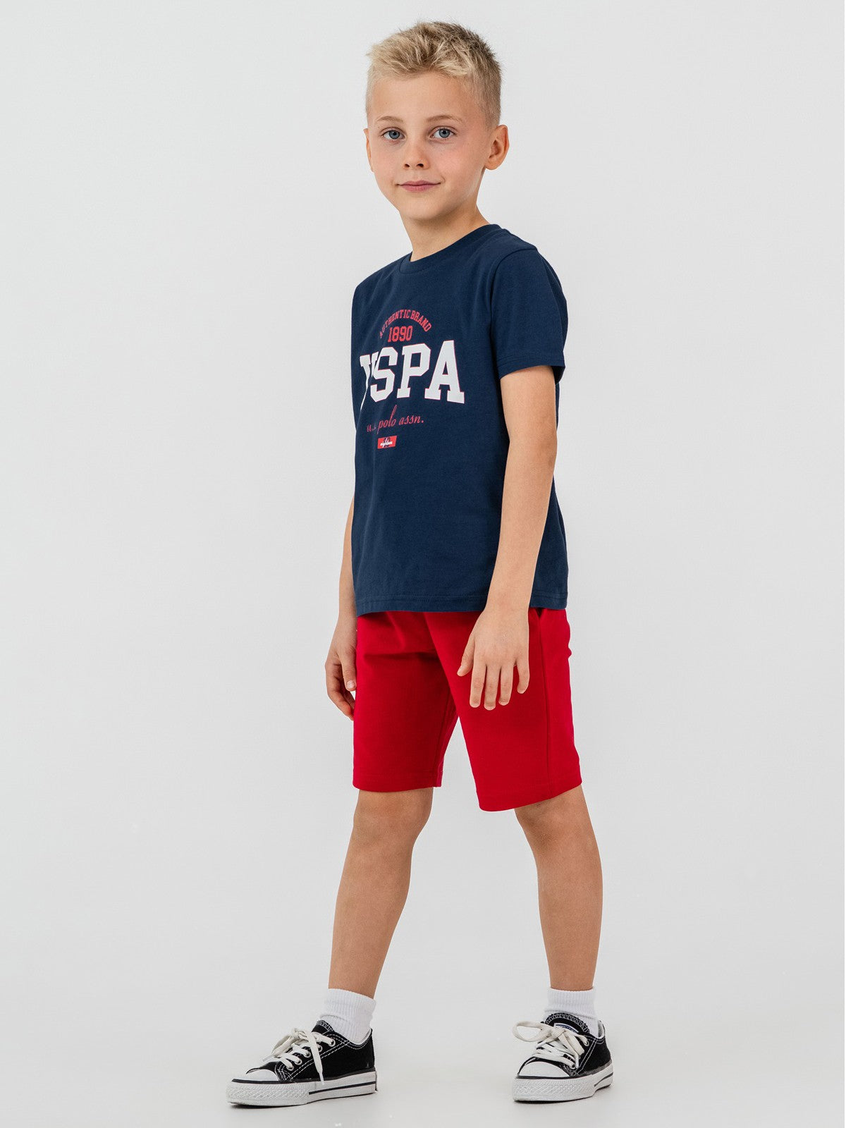 U.S. Polo Assn Kids 4-7 Yaş Takım - Mavi