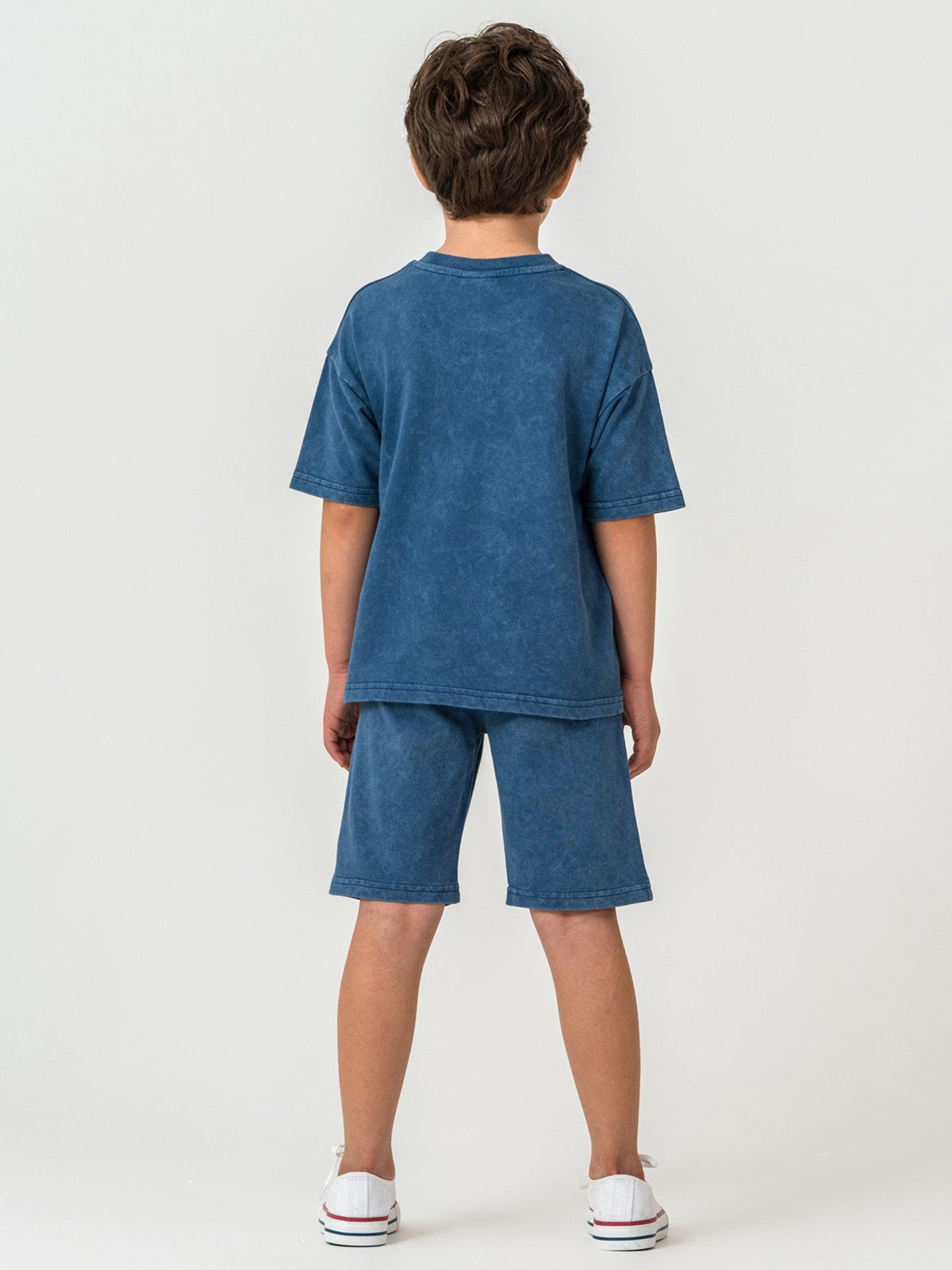 U.S. Polo Assn Kids 4-7 Yaş Takım - Mavi
