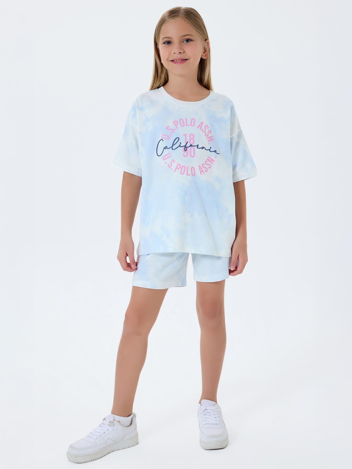 U.S. Polo Assn Kids 4-7 Yaş Takım - Mavi
