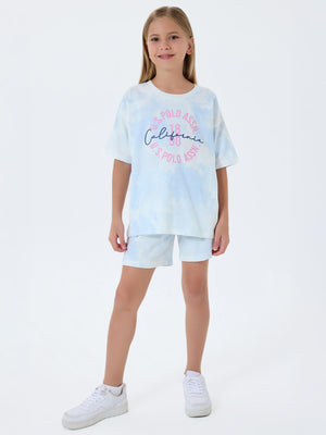 U.S. Polo Assn Kids 4-7 Yaş Takım - Mavi