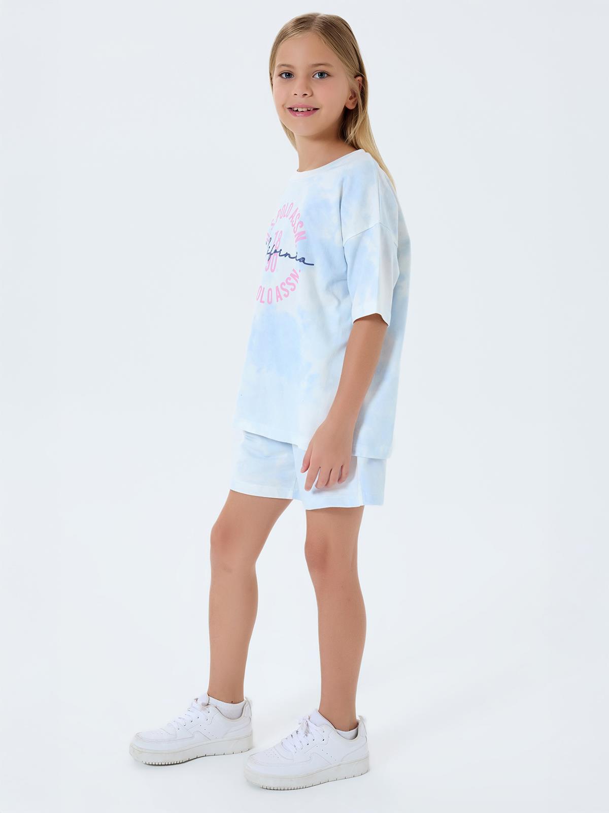 U.S. Polo Assn Kids 4-7 Yaş Takım - Mavi