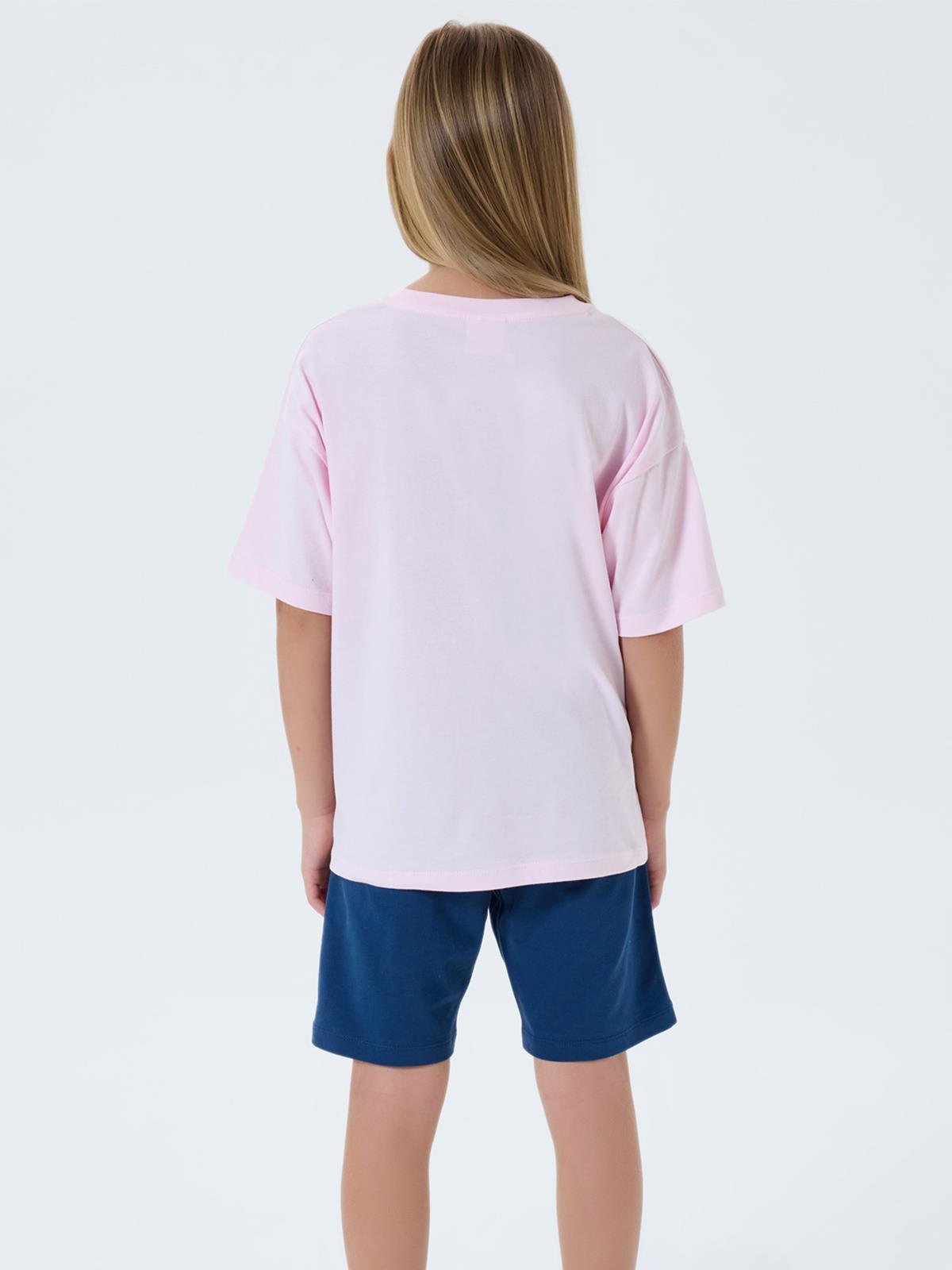 U.S. Polo Assn Kids 4-7 Yaş Takım - Pembe