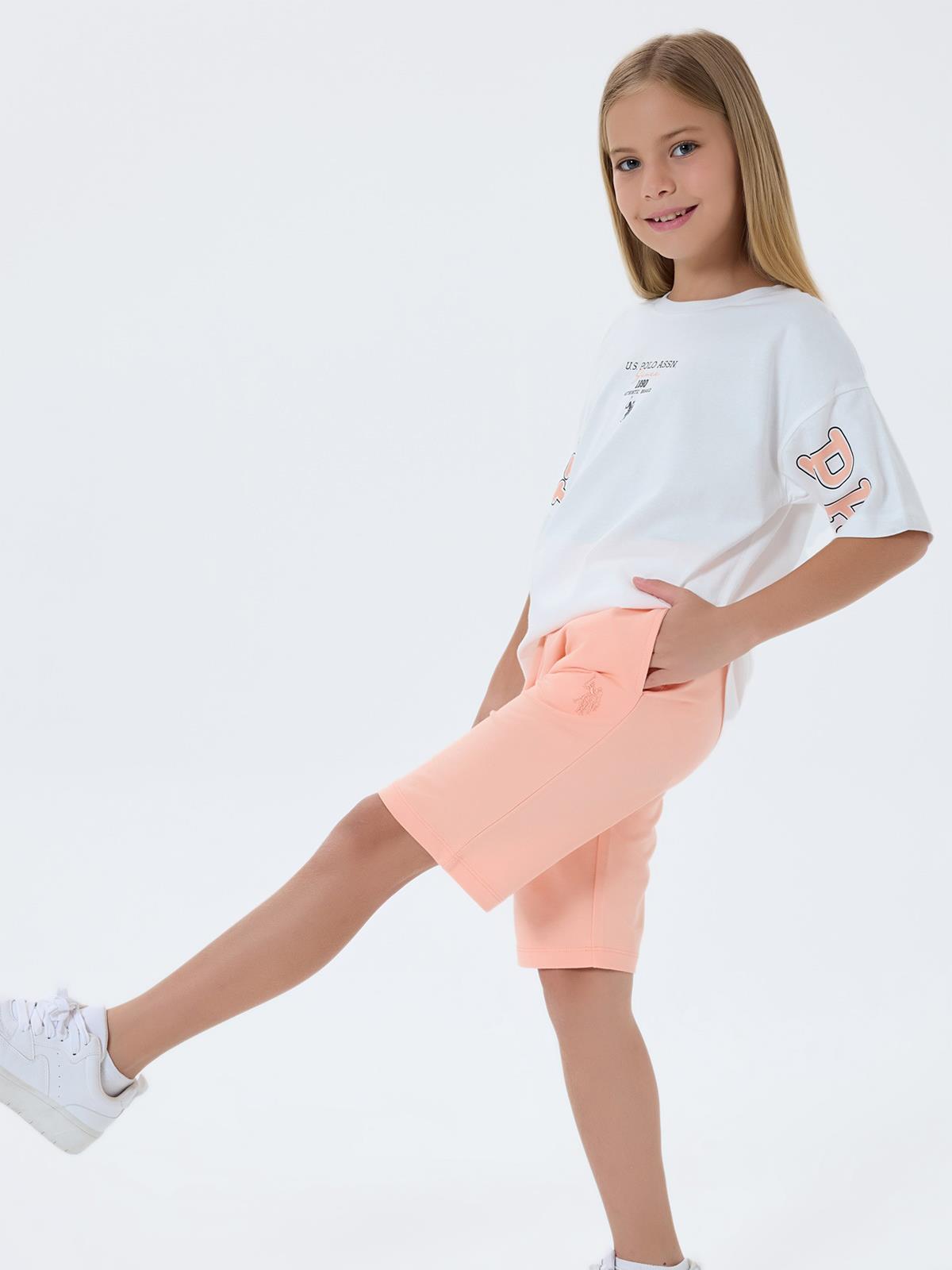 U.S. Polo Assn Kids 9-14 Yaş Takım - Beyaz