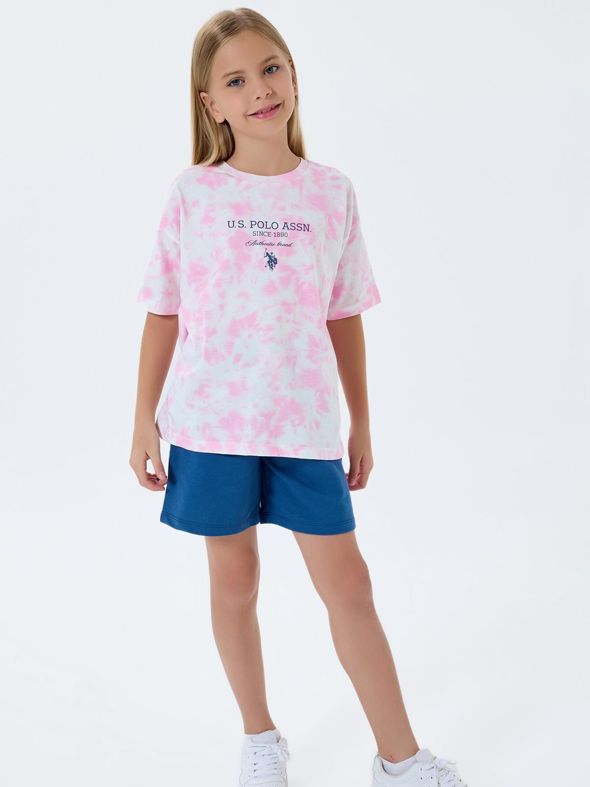 U.S. Polo Assn Kids 9-14 Yaş Takım - Pembe