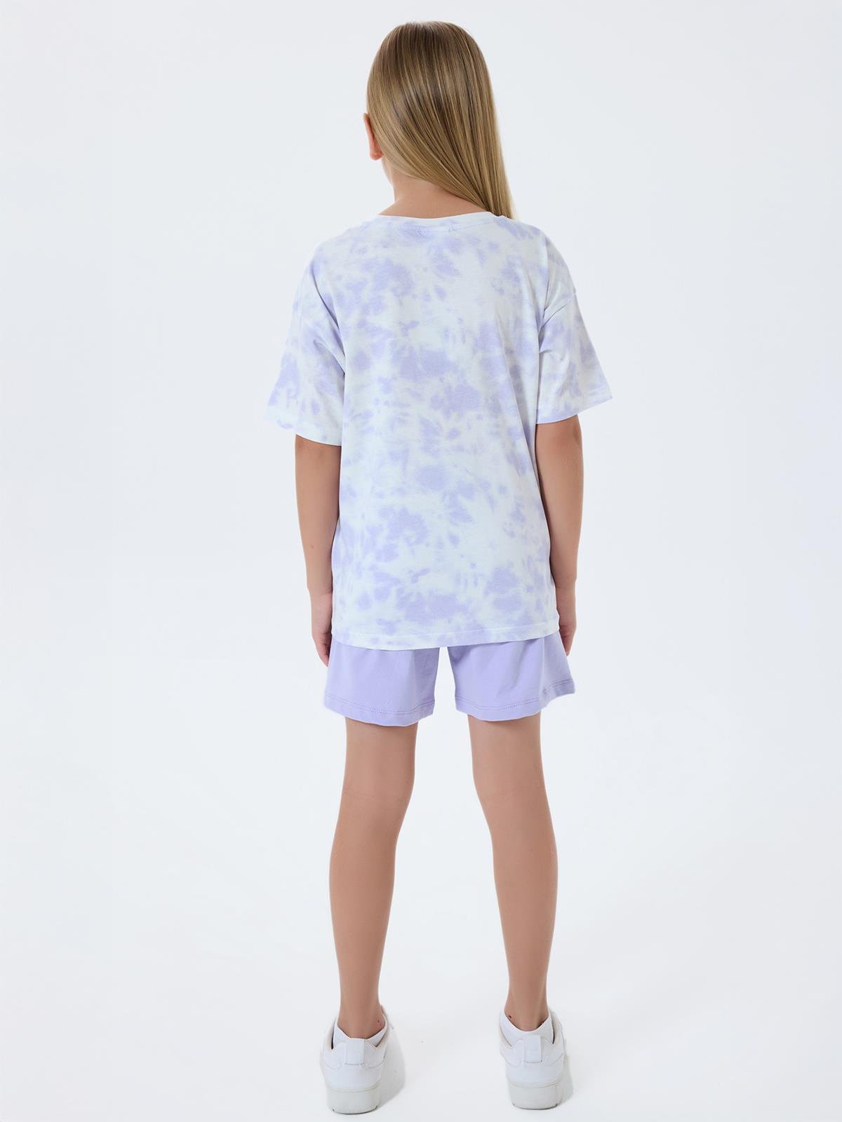 U.S. Polo Assn Kids 9-14 Yaş Takım - Lila
