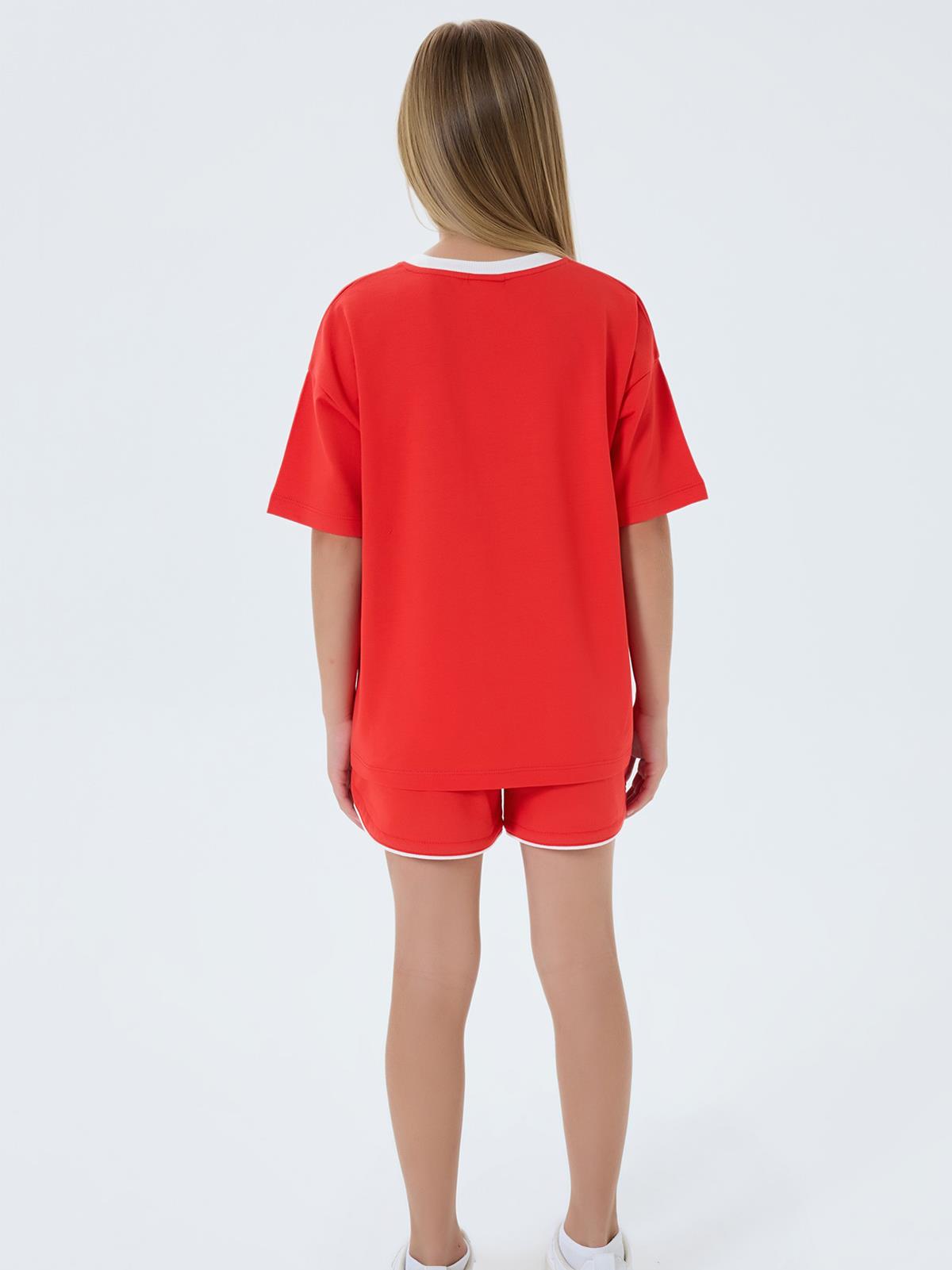 U.S. Polo Assn Kids 4-7 Yaş Takım - Kırmızı