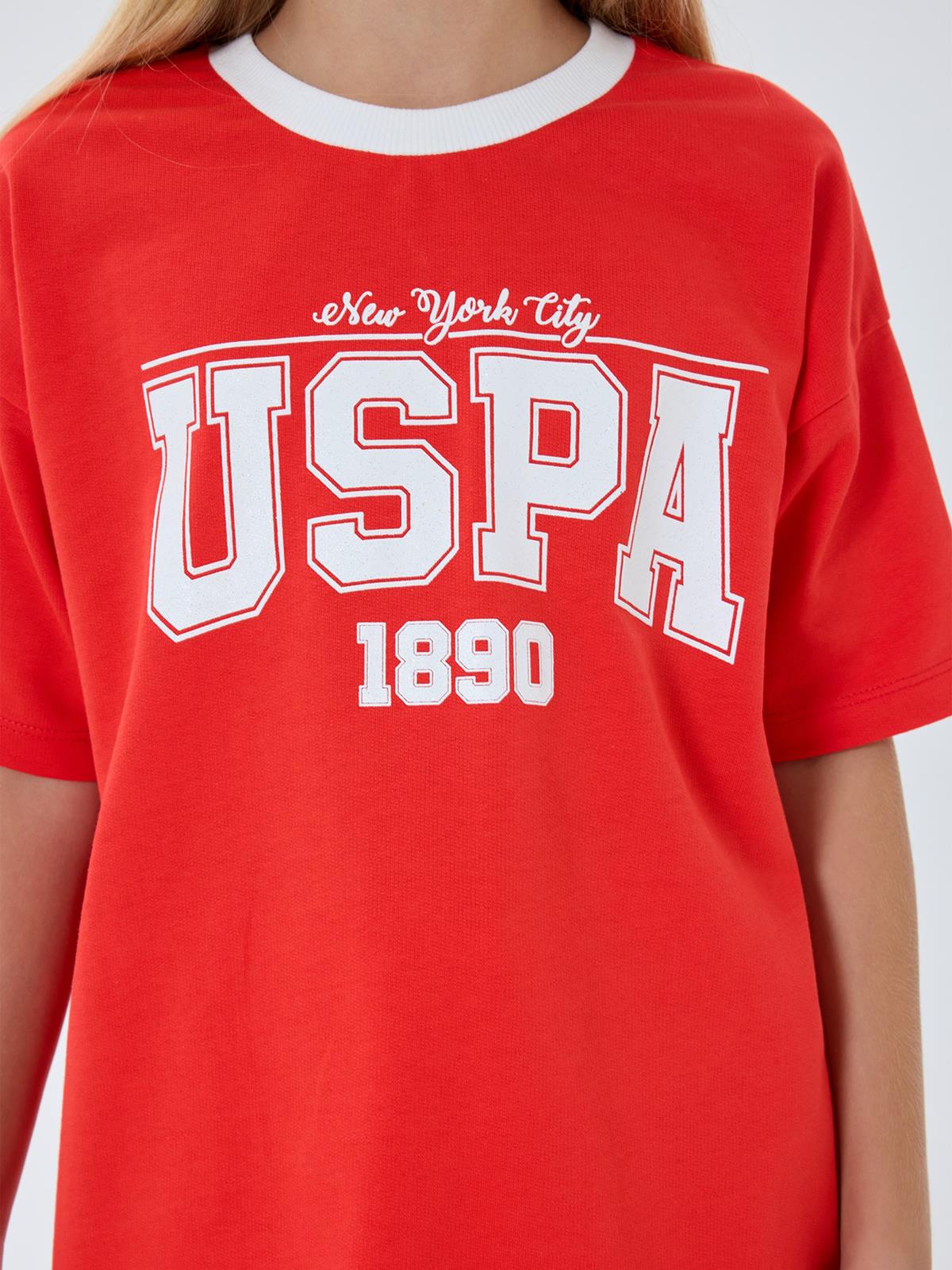 U.S. Polo Assn Kids 4-7 Yaş Takım - Kırmızı