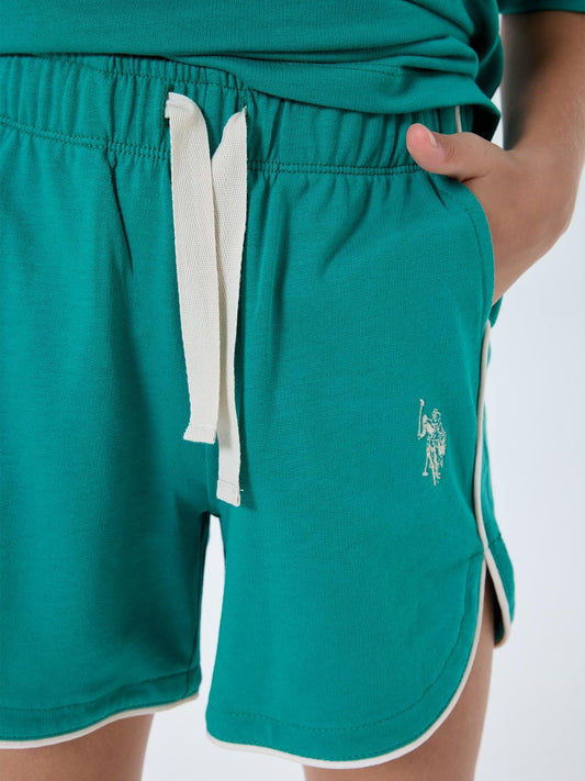 U.S. Polo Assn Kids 9-14 Yaş Takım - Yeşil