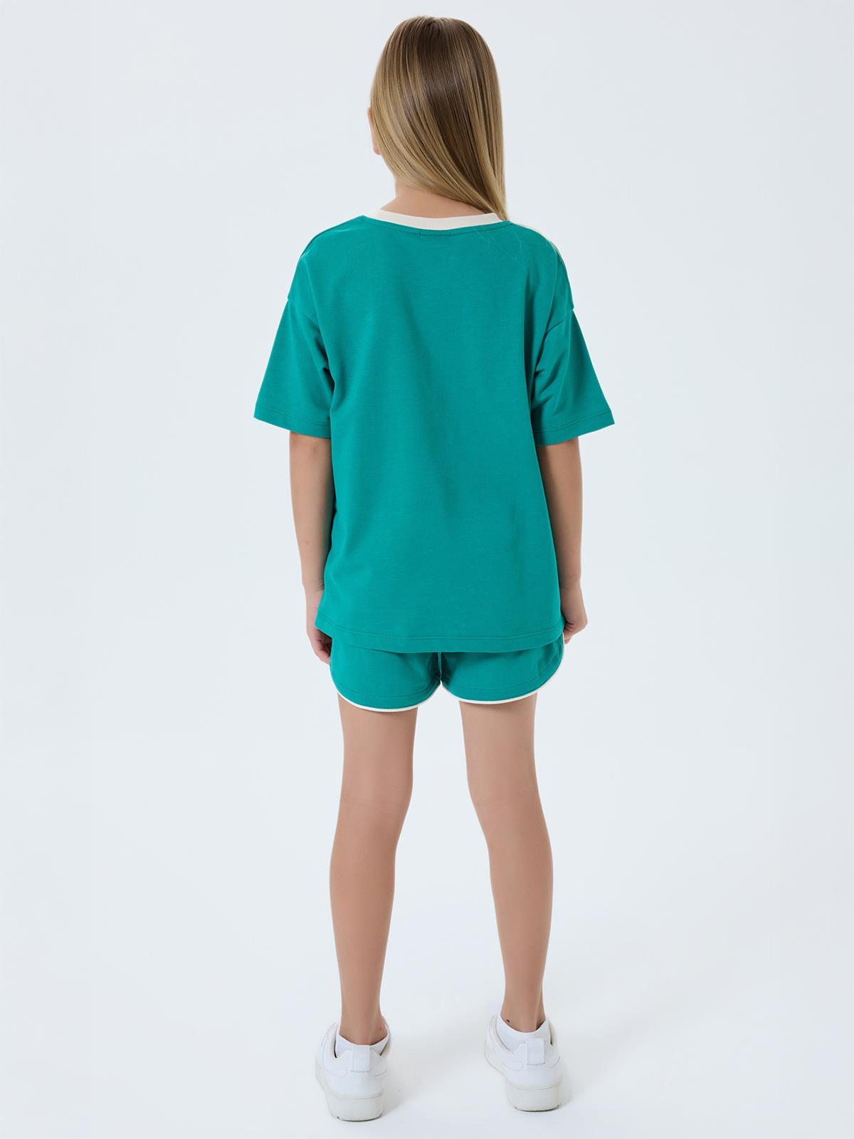 U.S. Polo Assn Kids 9-14 Yaş Takım - Yeşil