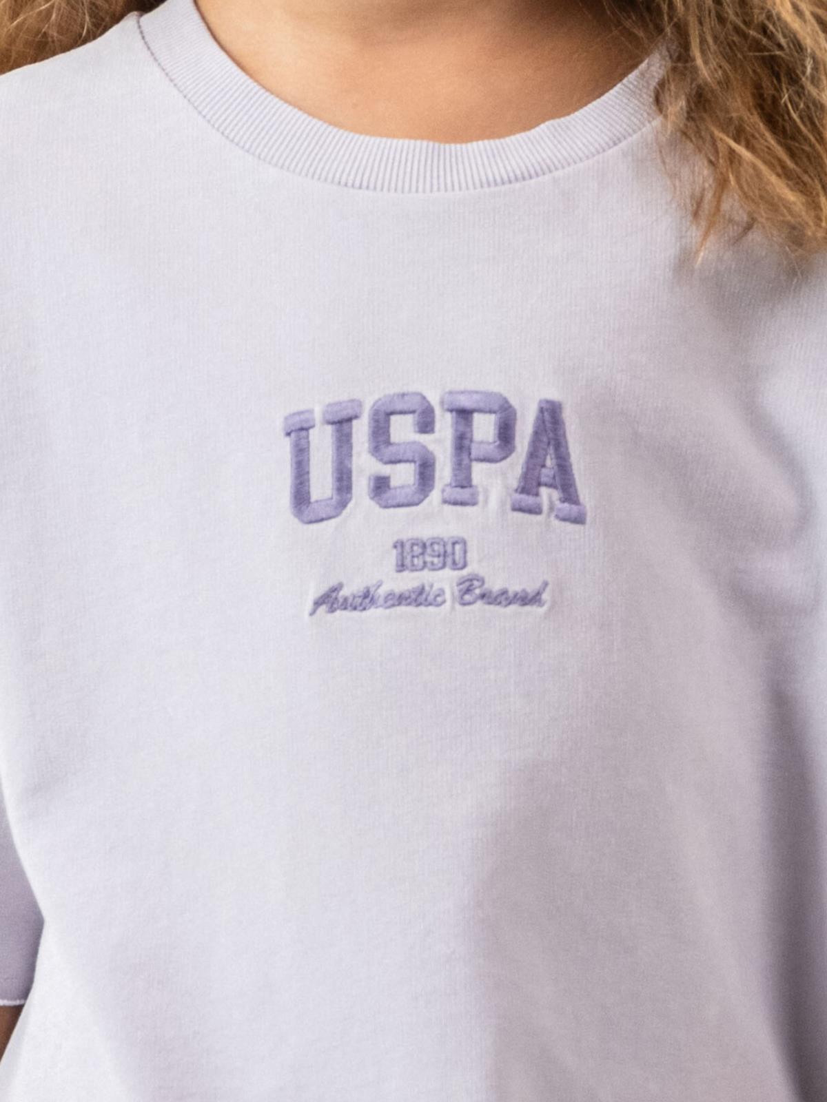 U.S. Polo Assn Kids 4-7 Yaş Takım - Lila
