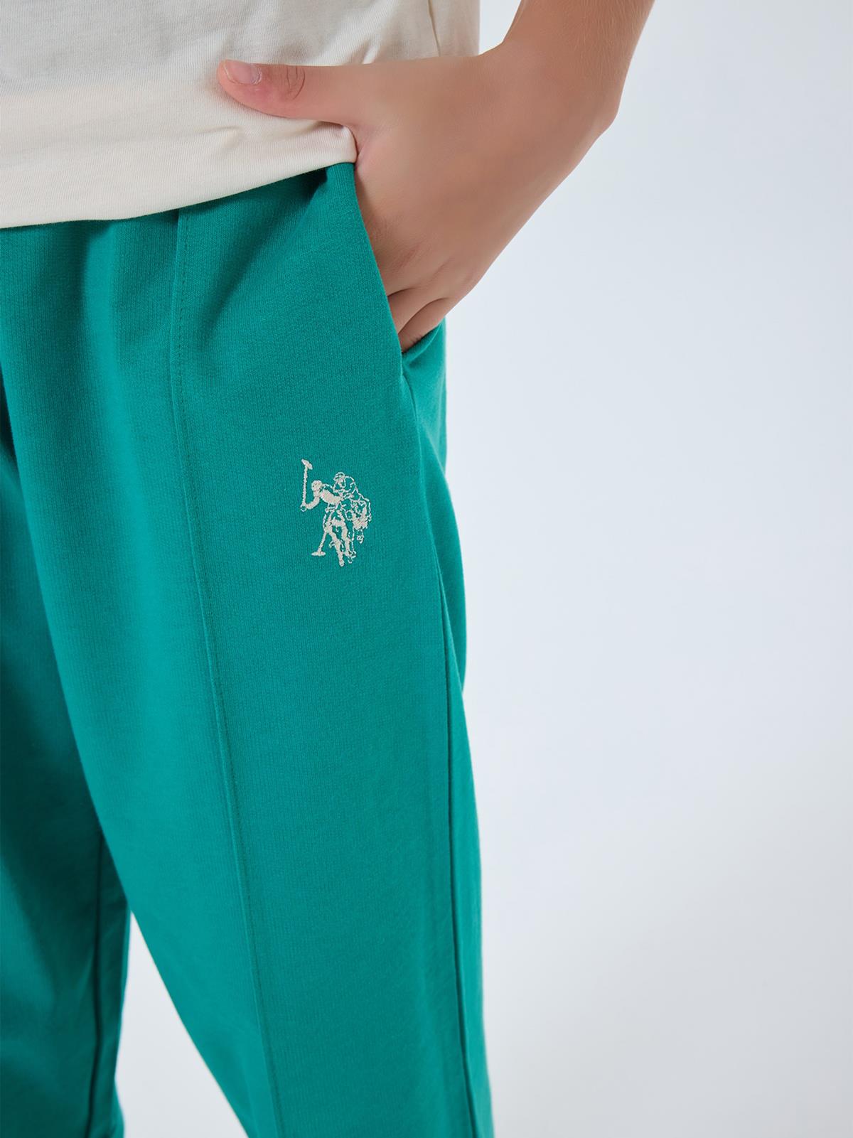 U.S. Polo Assn Kids 4-7 Yaş Takım - Bej
