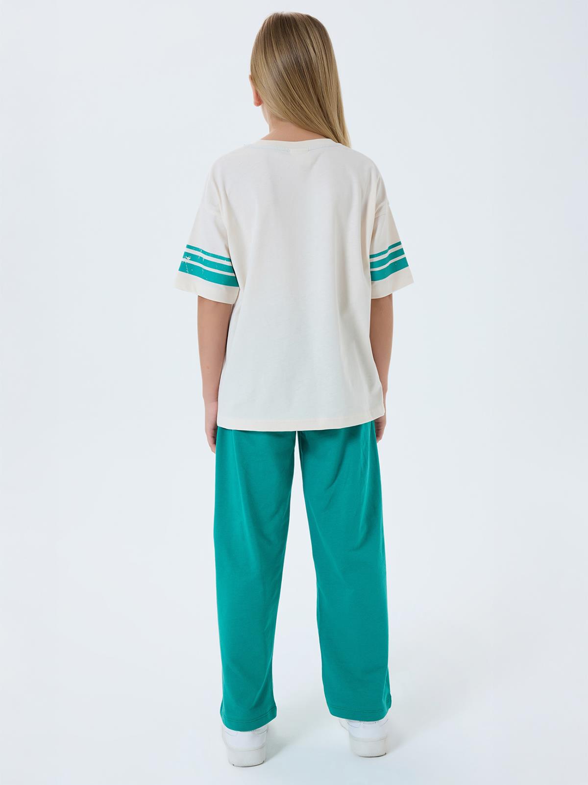 U.S. Polo Assn Kids 4-7 Yaş Takım - Bej