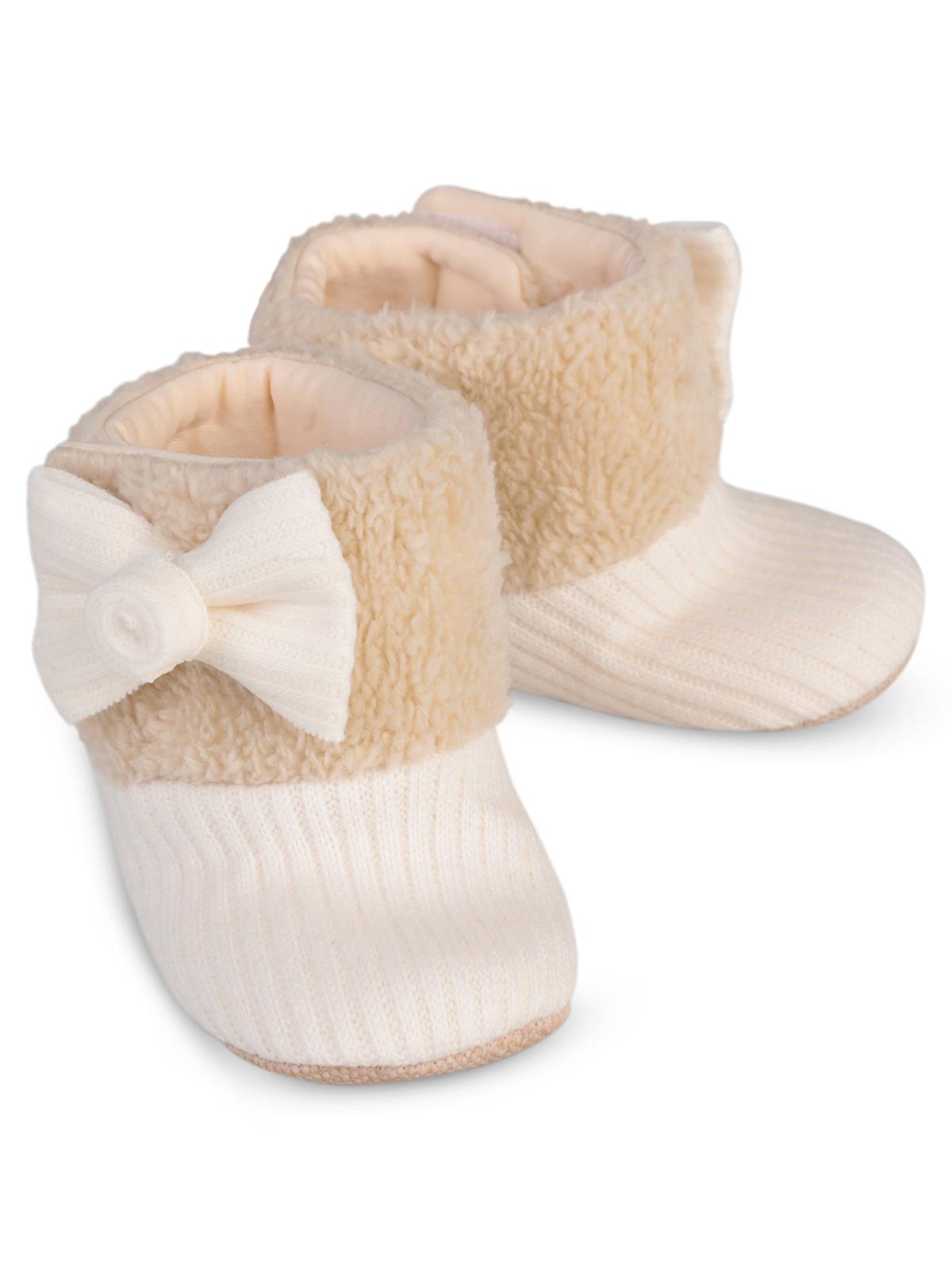 Civil Baby Fiyonklu 17-19 Numara Patik - Ekru