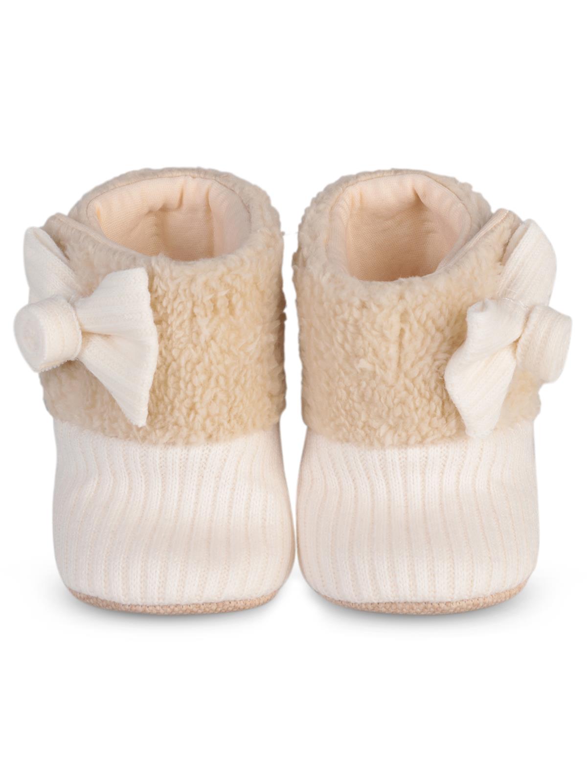 Civil Baby Fiyonklu 17-19 Numara Patik - Ekru
