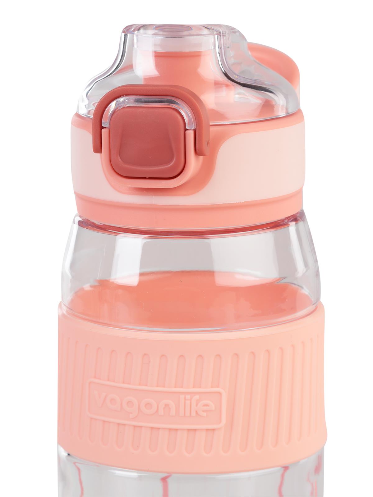 Vagonlife Silikon Gövde Matara 550 ml - Pembe